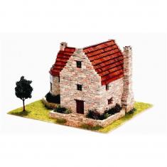 Maquette céramique : Chalet vieux cottage 2