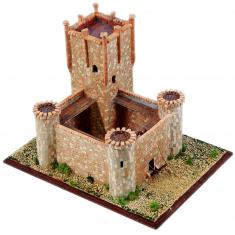 Keramikmodell: Schloss Torrelobatón