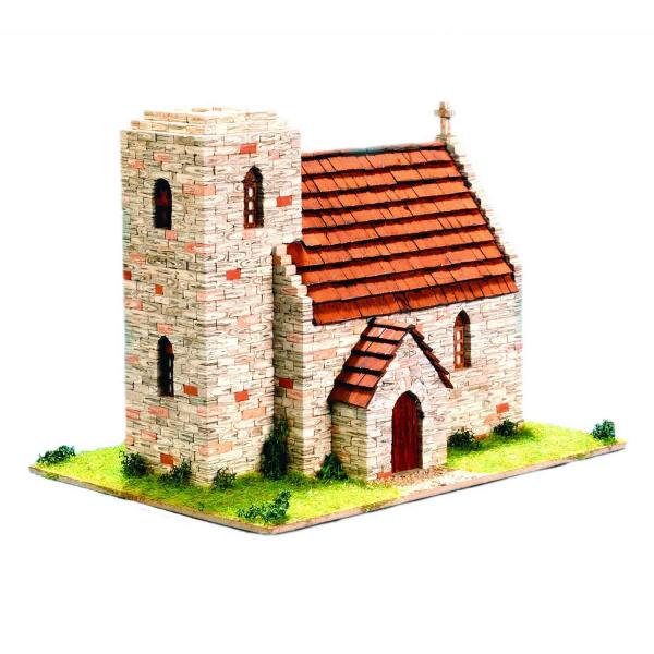 Maquette céramique : Eglise ancienne - Domenech-3.523