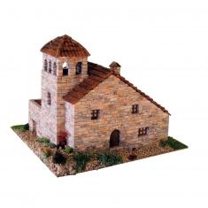 Keramikmodell: Typisches Haus der Pyrenäen 1