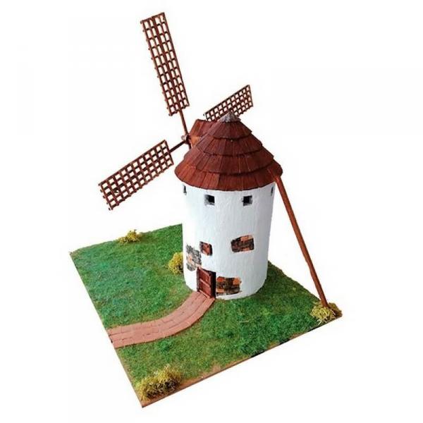 Maquette en céramique : Moulin de la tache - Domenech-3.633