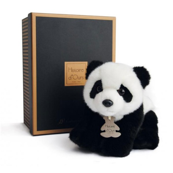 Peluche Les Authentiques : Panda - Histoire-HO2212