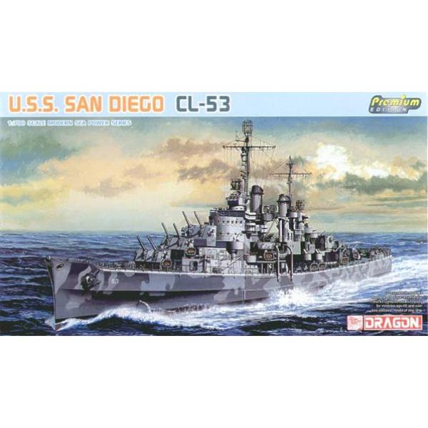 Cuirassé USS San Diego Dragon 1/700 - T2M-D7052