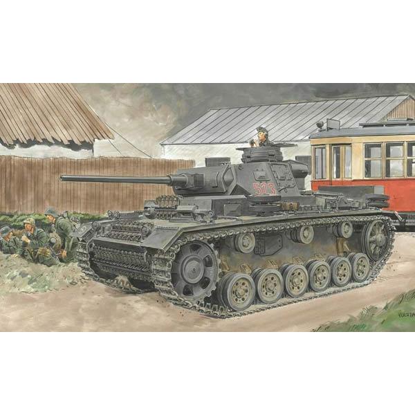 Panzer III Ausf.J 2in1 Dragon 1/35 - T2M-D6954