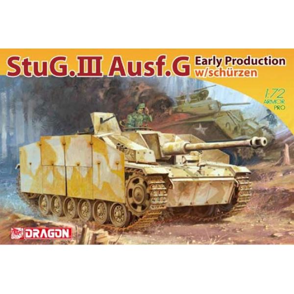 StuG III Ausf.G Debut de Prod. Dragon 1/72 - T2M-D7354