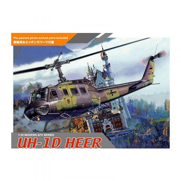 Maquette hélicoptère : UH-IH Heer - Dragon-3542
