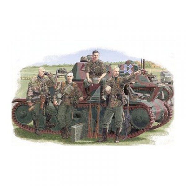 Figurines 2ème Guerre Mondiale : Division DR : France 1940  - Dragon-6309