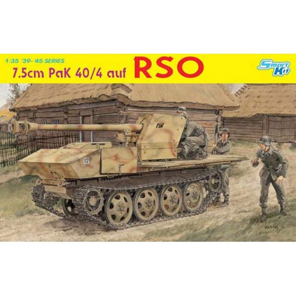 RSO avec PaK 40/4 Dragon 1/35 - T2M-D6640