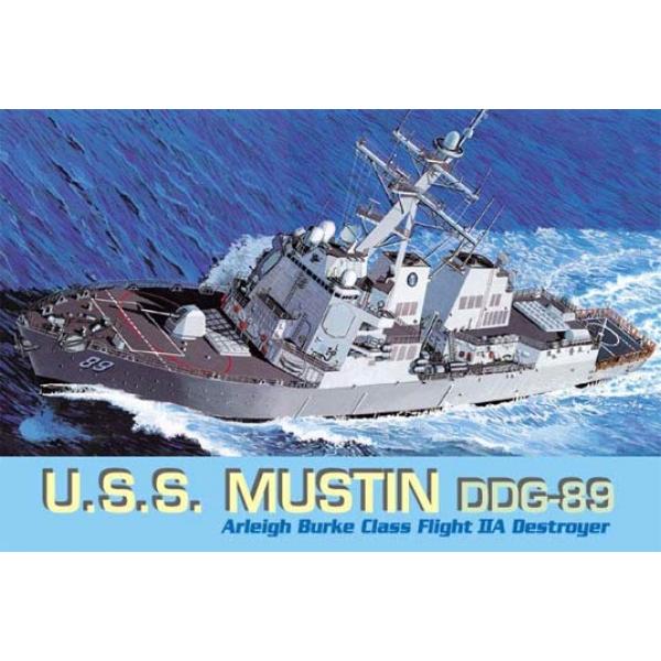 USS Mustin DDG-89 Dragon 1/700 - T2M-D7044
