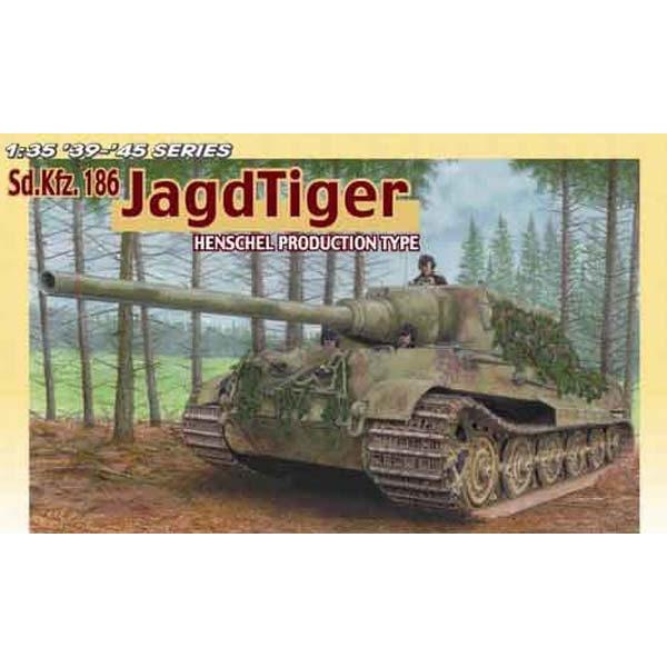 Jagdtiger Henschel Dragon 1/35 - T2M-D6285