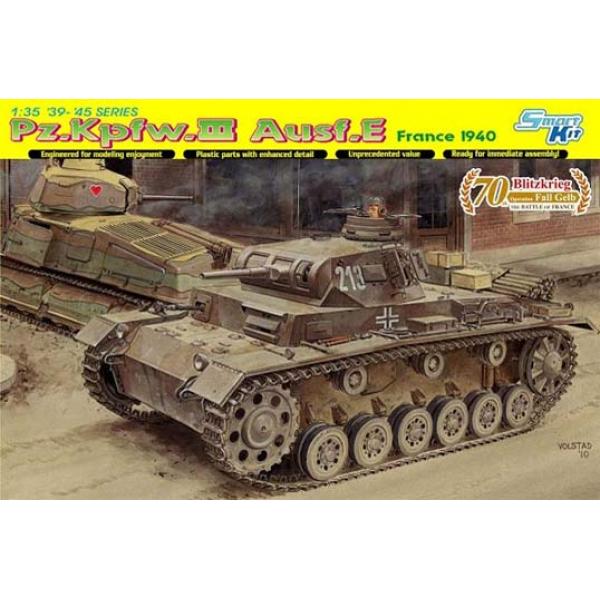 Panzer III Ausf.E France 1940 Dragon 1/35 - T2M-D6631
