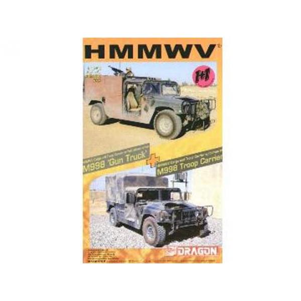 Humvee Cargo and Troop Carrier Dragon 1/72 - T2M-D7309