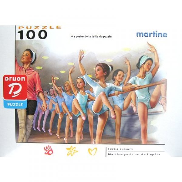 100 pièces - Martine petit rat de l'opéra - Druon-XECEKA