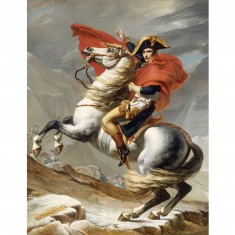 Puzzle 1000 pièces : David : Bonaparte franchissant le Grand-Saint-Bernard