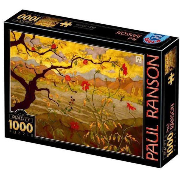 1000 pieces puzzle : Paul Ranson - Apple tree - Dtoys-47306