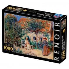 Puzzle 1000 piezas: Auguste Renoir - En Bretaña