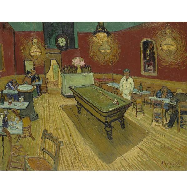 1000 pieces puzzle : Vincent Van Gogh - Le Café Noir - Dtoys-47436