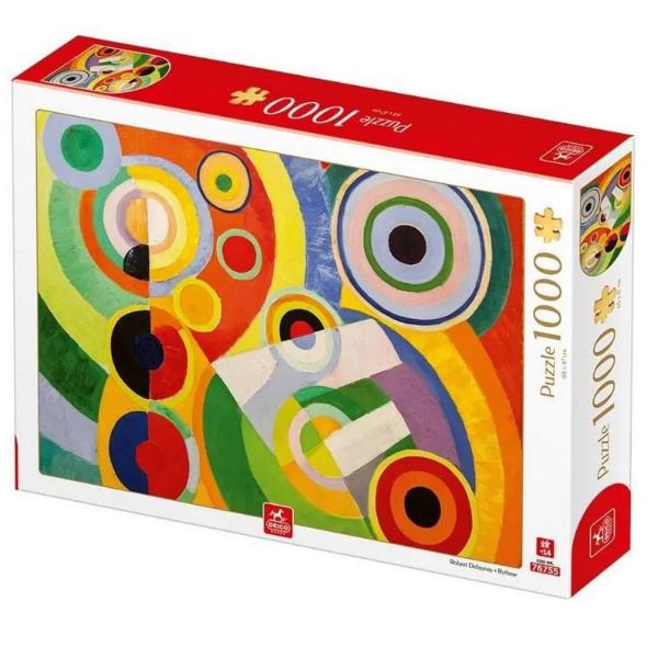 Puzzle 1000 piezas: Robert Delaunay - Ritmo - Dtoys-47566