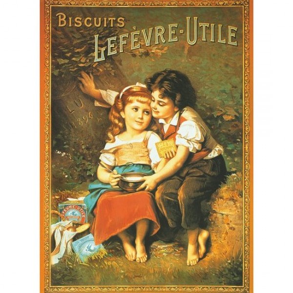 Poster vintage : Biscuits Lefevre-Utile - DToys-67579PS03