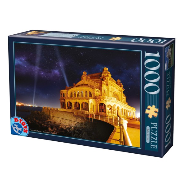 Puzzle 1000 pièces : Casino de Constanta, Roumanie - Dtoys-63038MN15