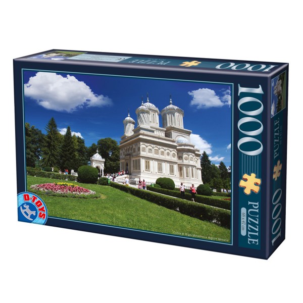 Puzzle 1000 pièces : Monastère de Curtea de Arges, Roumanie - Dtoys-63038MN14