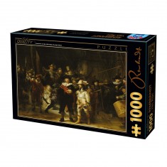 Puzzle 1000 pièces : Rembrandt - La ronde de nuit