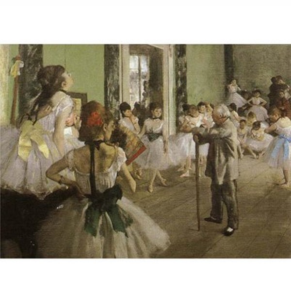 Puzzle 1000 pièces - Impressionnisme - Degas : Examen de danse - Dtoys-66961IM03