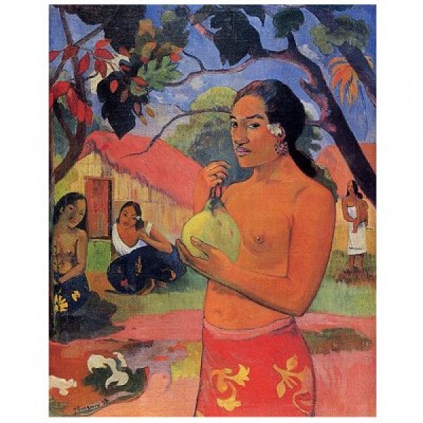 Puzzle 1000 pièces - Impressionnisme - Gauguin : Où vas-tu ? - Dtoys-66961IM06