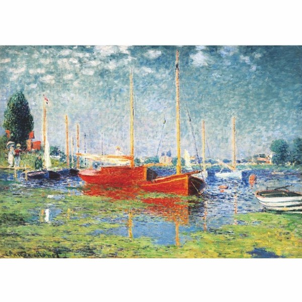 Puzzle 1000 pièces - Monet : Argenteuil - DToys-67548CM04