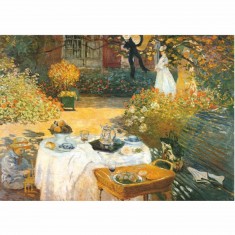 1000 Teile Puzzle - Monet: Mittagessen