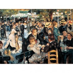 Puzzle de 1000 piezas - Renoir: La bola del Moulin de la Galette