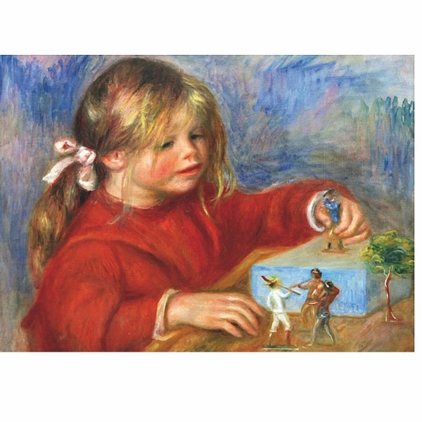 Puzzle 1000 pièces - Renoir : Jouant - DToys-66909RE07-1