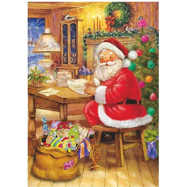 Puzzle 48 pièces - Christmas Collection : De nombreuses lettres - Dtoys-67623CH03