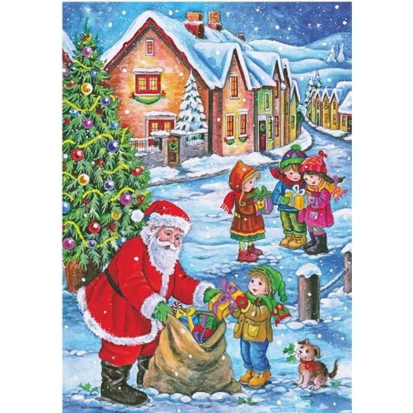 Puzzle 48 pièces - Christmas Collection : La distribution - DToys-67623CH01