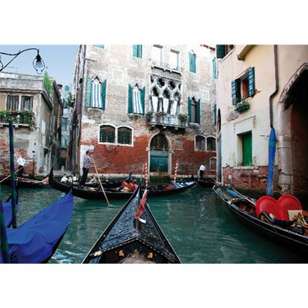 Puzzle 500 pièces - Paysages : les gondoles de Venise, Italie - Dtoys-50328AB15