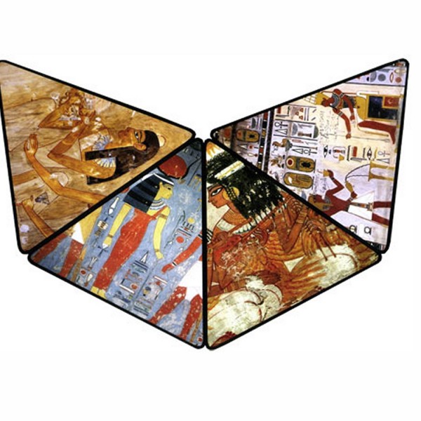 Puzzle 3D Pyramide 500 pièces - Egypte : Les peintures - DToys-65957PP03