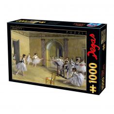 1000 pieces puzzle: Dancers, Edgar Degas