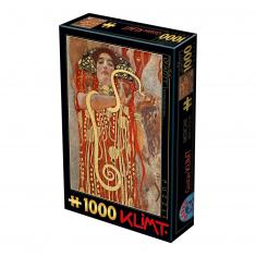1000 Teile Puzzle: Schlangenfrau, Gustav Klimt