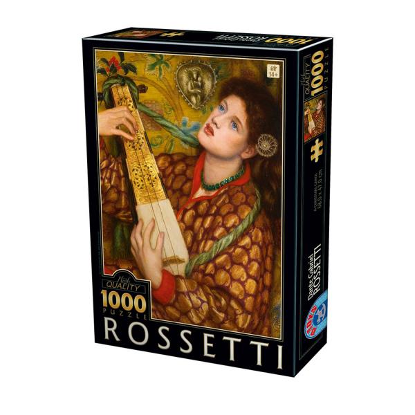 Puzzle 1000 pièces : Chant de Noël, Rosetti - Dtoys-76823RO01