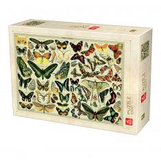 Puzzle 1000 pièces : Encyclopedia : Papillons 
