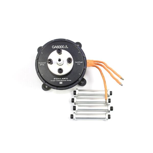 Moteur Dualsky GA6000.9 V2 - 55/60cc - 160kv - 6200W - 1020g - 016-GA6000.9