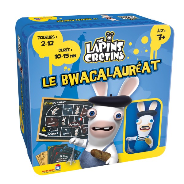 Les Lapins Crétins : Le Bwacalauréat - Dujardin-01211