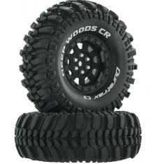 Deep Woods CR C3 Mntd 1.9" Crawler Black (2)