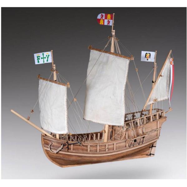 Modellschiff aus Holz: La Pinta - Dusek-S050D011