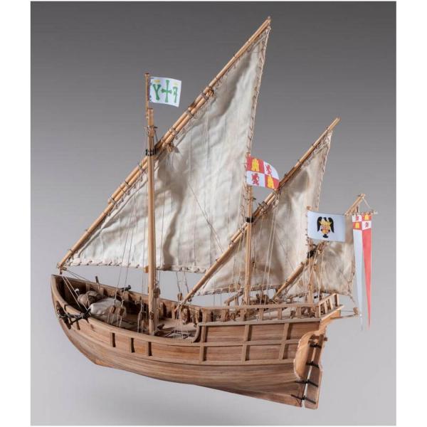 Schiffsmodell aus Holz: La Niña - Dusek-S050D012