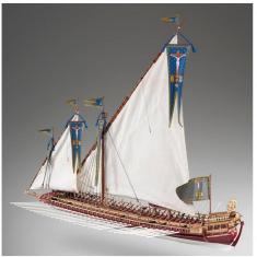 Holzmodellschiff: La Real