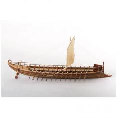 Modellschiff aus Holz : GREEK BIREME
