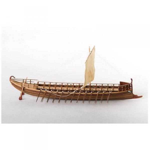 Wooden Boat Model : GREEK BIREME - Dusek-S050D001