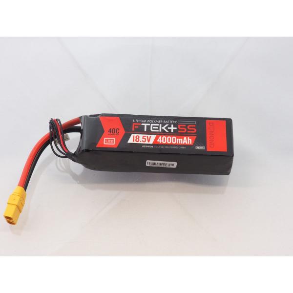DYMOND F-TEK+ 5S 4000mAh (18,5V) 40C LiPo Pack with LED Indicator (XT90) - Dymond - HSF03199100