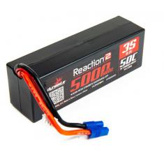 11.1V 5000mAh 3S 50C LiPo, Hardcase: EC3